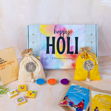 Load image into Gallery viewer, Holi Nutty Bliss Box | Organic Colours for Holi | Holi Snacks
