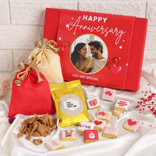 Load image into Gallery viewer, Anniversary Bliss Box | Perfect Box for Couples | Personalised For Couples
