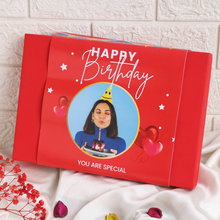 Load image into Gallery viewer, Personalized Birthday Delight | Perfect Birthday Gift | Customised Birthday Box
