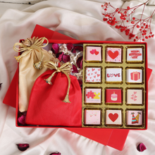 Load image into Gallery viewer, Choco Love Delight Box | Perfect Valentine&#39;s Day Box | Perfect Gift For Couples | Curated with Love | Chocolate Box for Valentine&#39;s Day |
